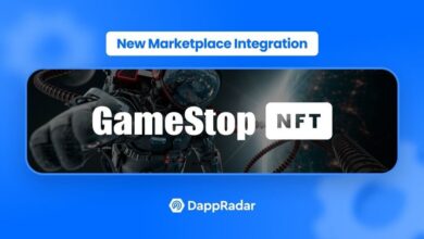GameStop NFT Marketplace ahora en DappRadar