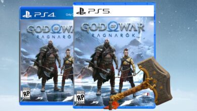 god of war ragnarok ps5 and ps4 retail copies