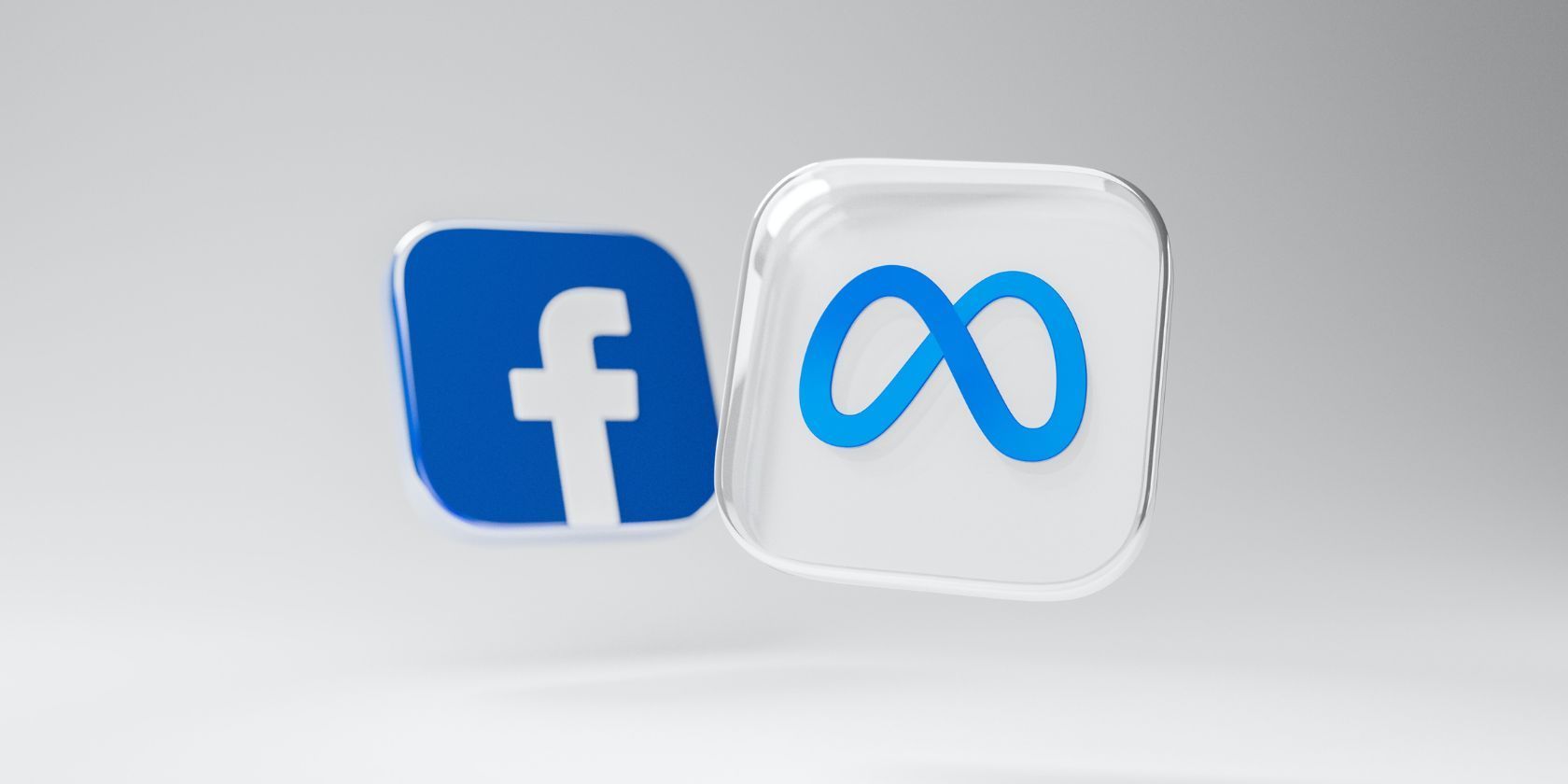 meta and facebook logos