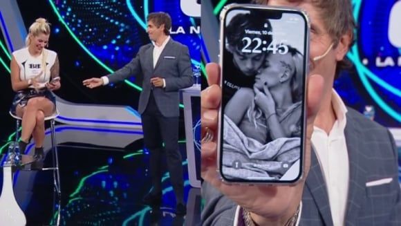 Robertito Funes mandó al frente a La Tora y mostró su fondo de pantalla en vivo: "La saqué de Instagram, estoy hasta las manos"