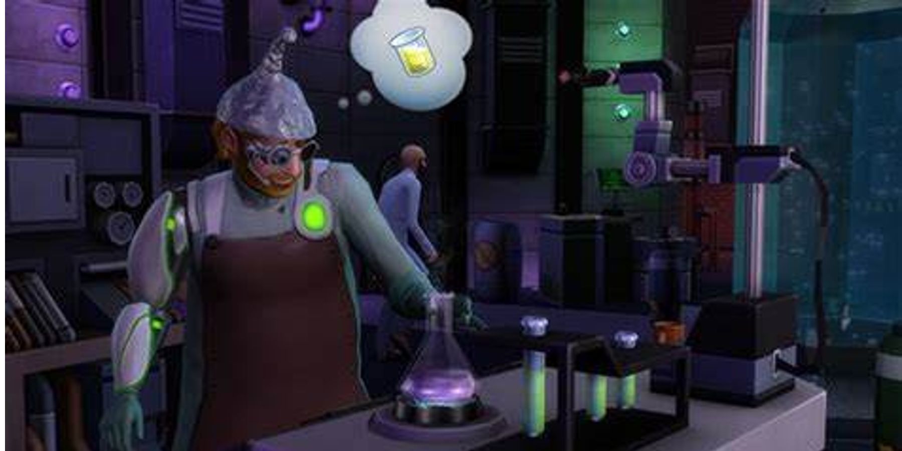 Sims 4 Científico Loco