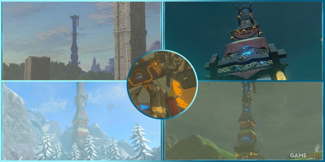 legend of zelda tears of the kingdom all skyview towers feature