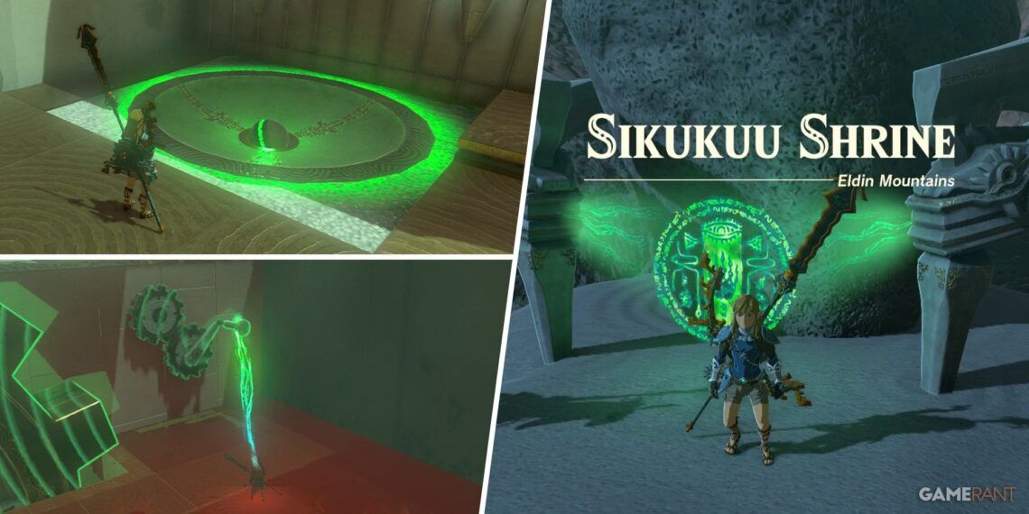 Zelda: Tears of the Kingdom - Sikukuu Shrine Walkthrough (Spinning Gears)